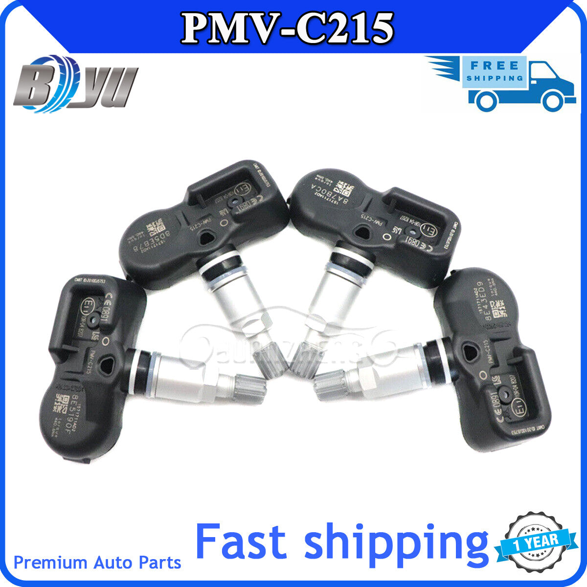 4x Tire Pressure Monitor Sensor TPMS for Toyota for Lexus LC RX PMV-C215 42607-48020