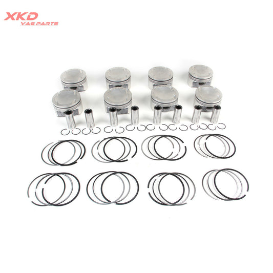 4.0T PistonRing Set Fit for Audi for A8 S8 2015-2017 CTFA DDTA CWUBCRDB
