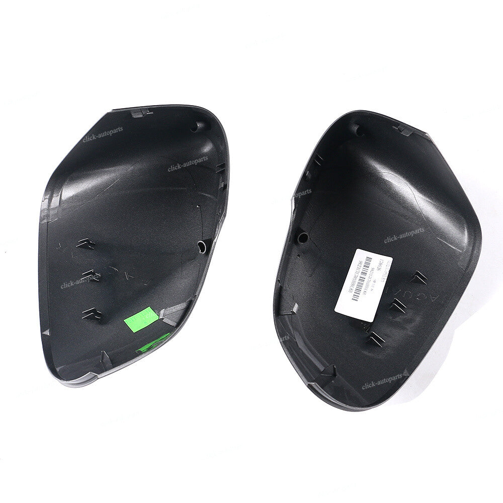 Pair Fits for Jaguar for XF XJ XK XJR XFR-S Primed Front Left Right Outside Mirror Cap