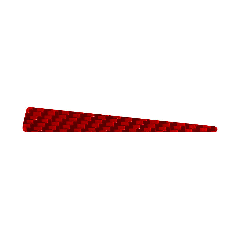 Red Carbon Fiber Driver Side Dash Cover Trim for Chrysler 200 2011-2014