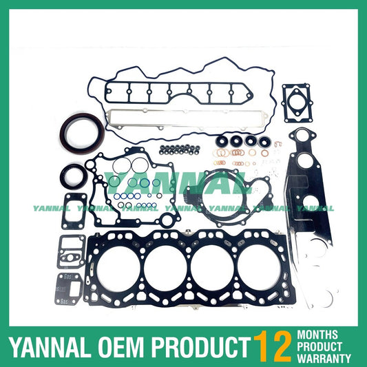 Full gasket kit for Kubota V6108 - Metal spare parts for forklifts and excavators -