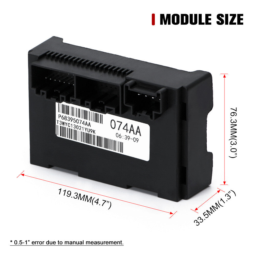 TRANSFER CASE CONTROL MODULE For 14-15 for JEEP GRAND CHEROKEE 68395074AA