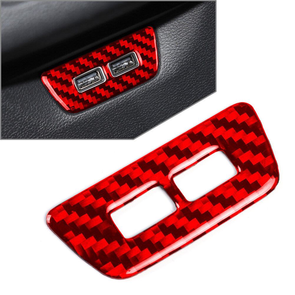 Interior Rear USB Button Cover Trim FIT for Volkswagen for Golf 8 MK8 2021-2023