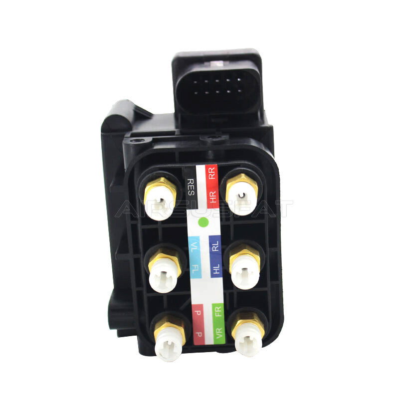 Air Suspension Pump Solenoid Valve Block for Audi A6 C5 C6 for A8 D3 4E for Bentley for VW