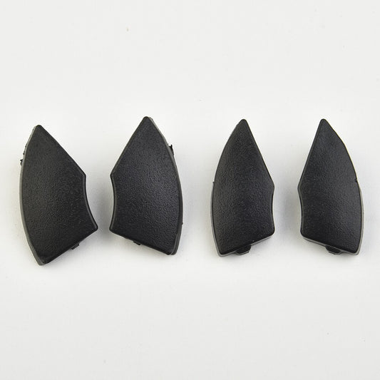 4-Piece for Fiat 500 Radio CD Button Buttons with Black Trim Mould-Cover Removal