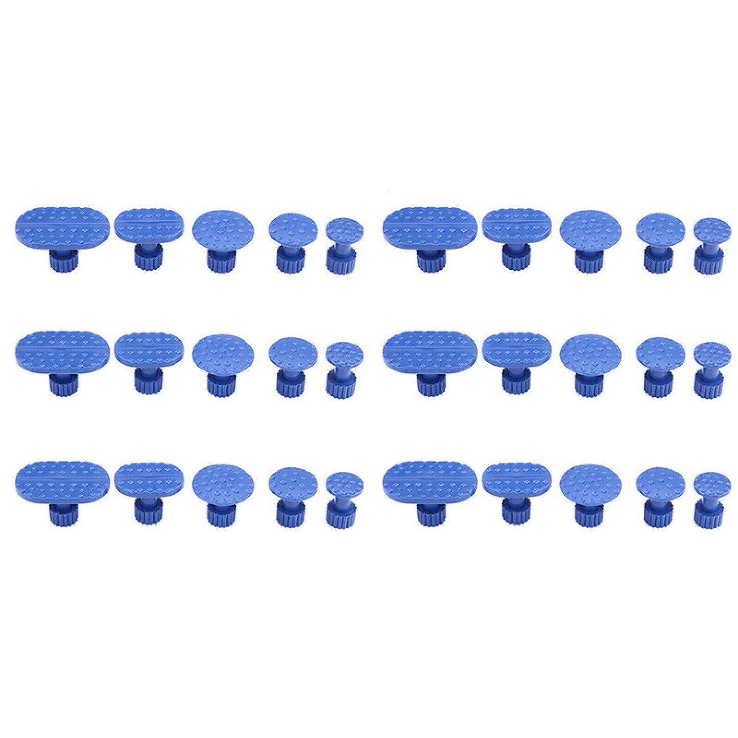 30Pack Variety SizesShapes Blue Nylon Pulling Tabs Dent Removaling Tool