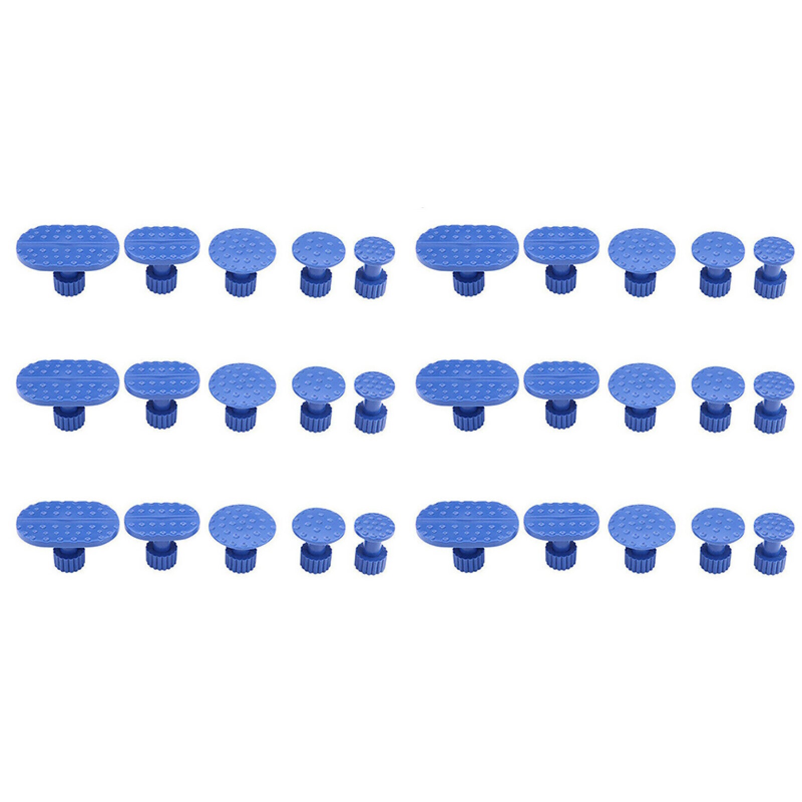 30Pack Variety SizesShapes Blue Nylon Pulling Tabs Dent Removaling Tool