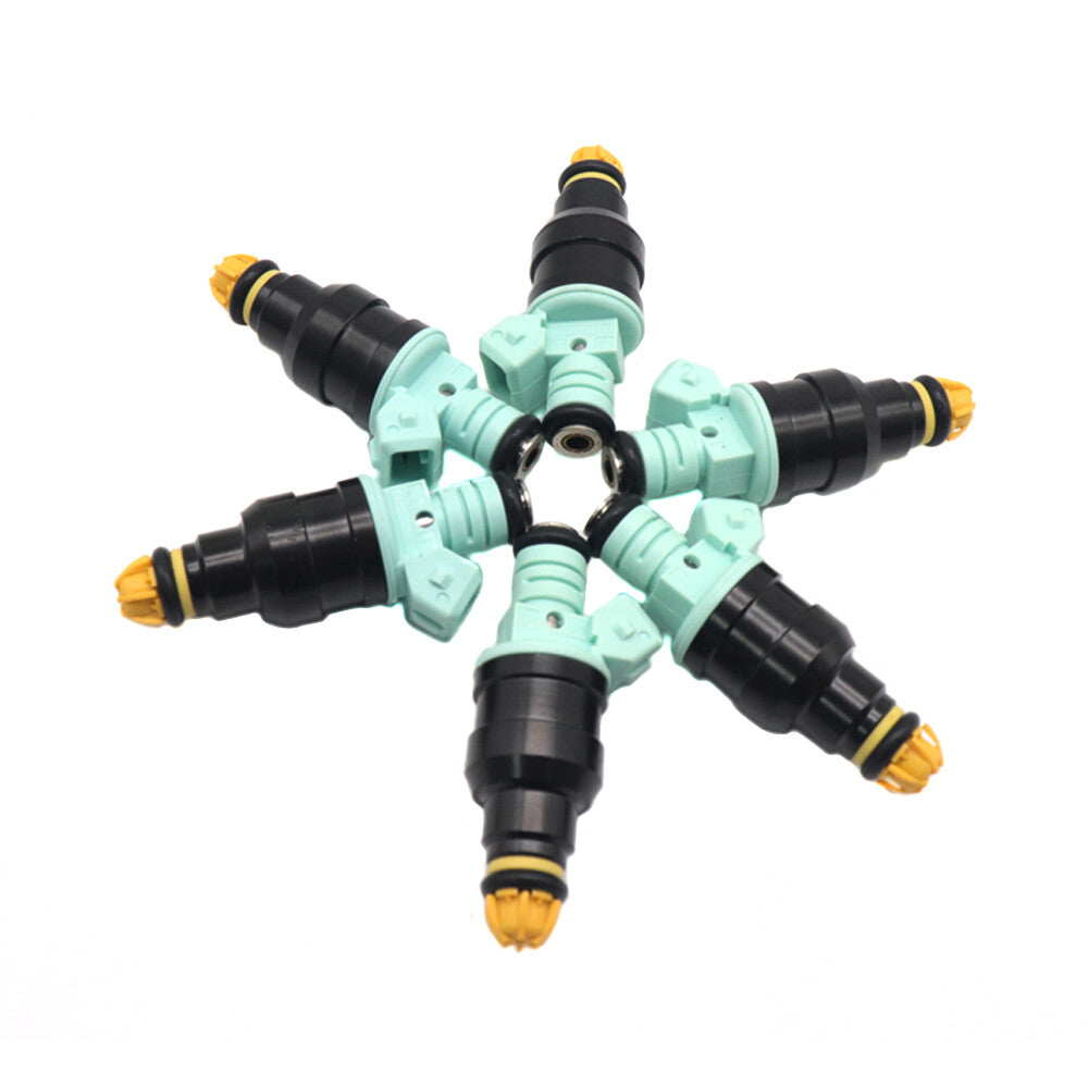6-pack fuel injectors 0280150415 for BMW 323i 325i 525i M3 flow matching 13641730060