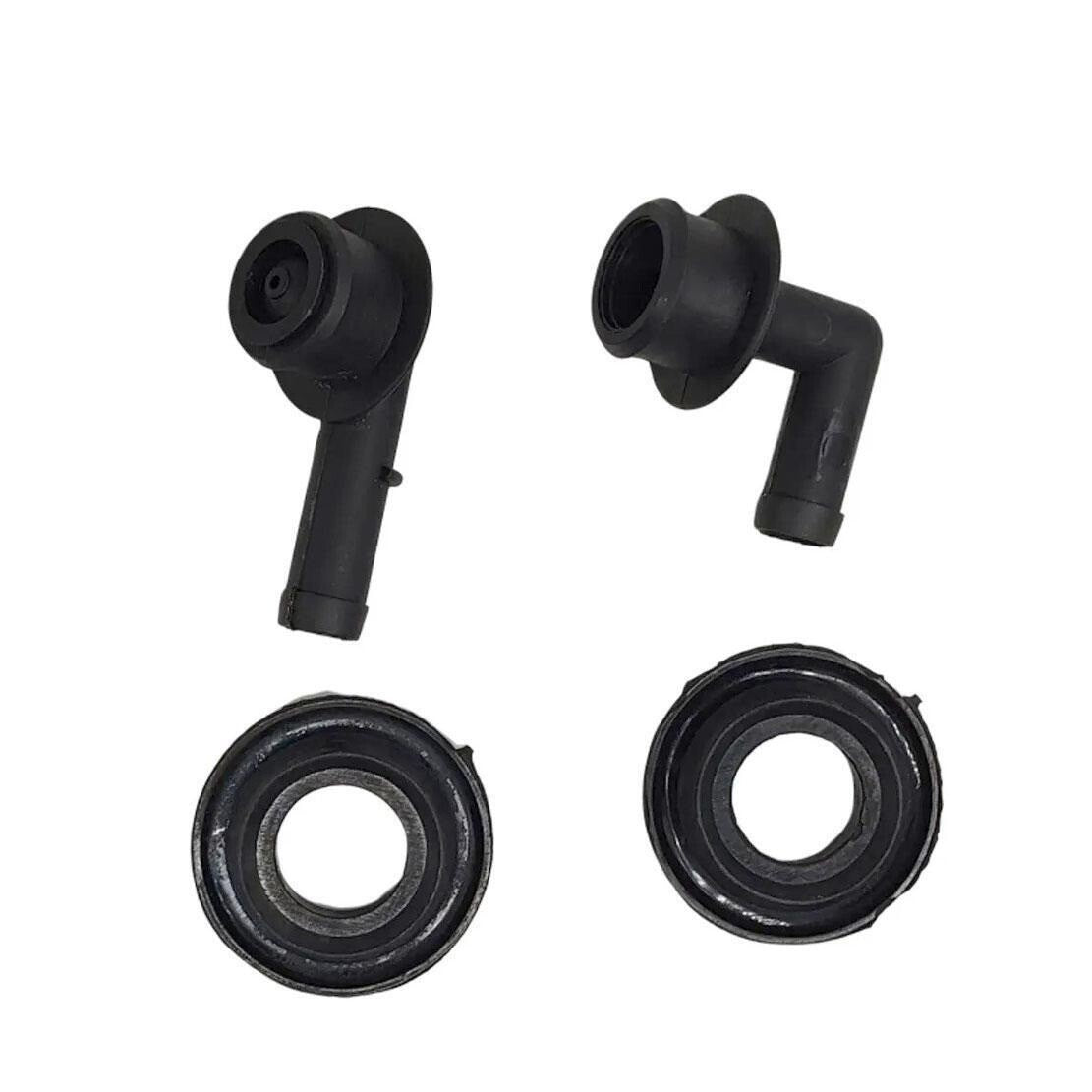 Black PCV Valve  Grommet Set Fit for Jeep Grand Cherokee 4.0L 2000-2004