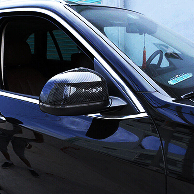 Car door rearview mirror cover, exterior car accessory for BMW X5 14-19 F15