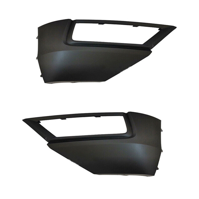1 Pair For 2017 2018 2019 for Volkswagen for VW for Tiguan L Front Bumper Fog Light Frame
