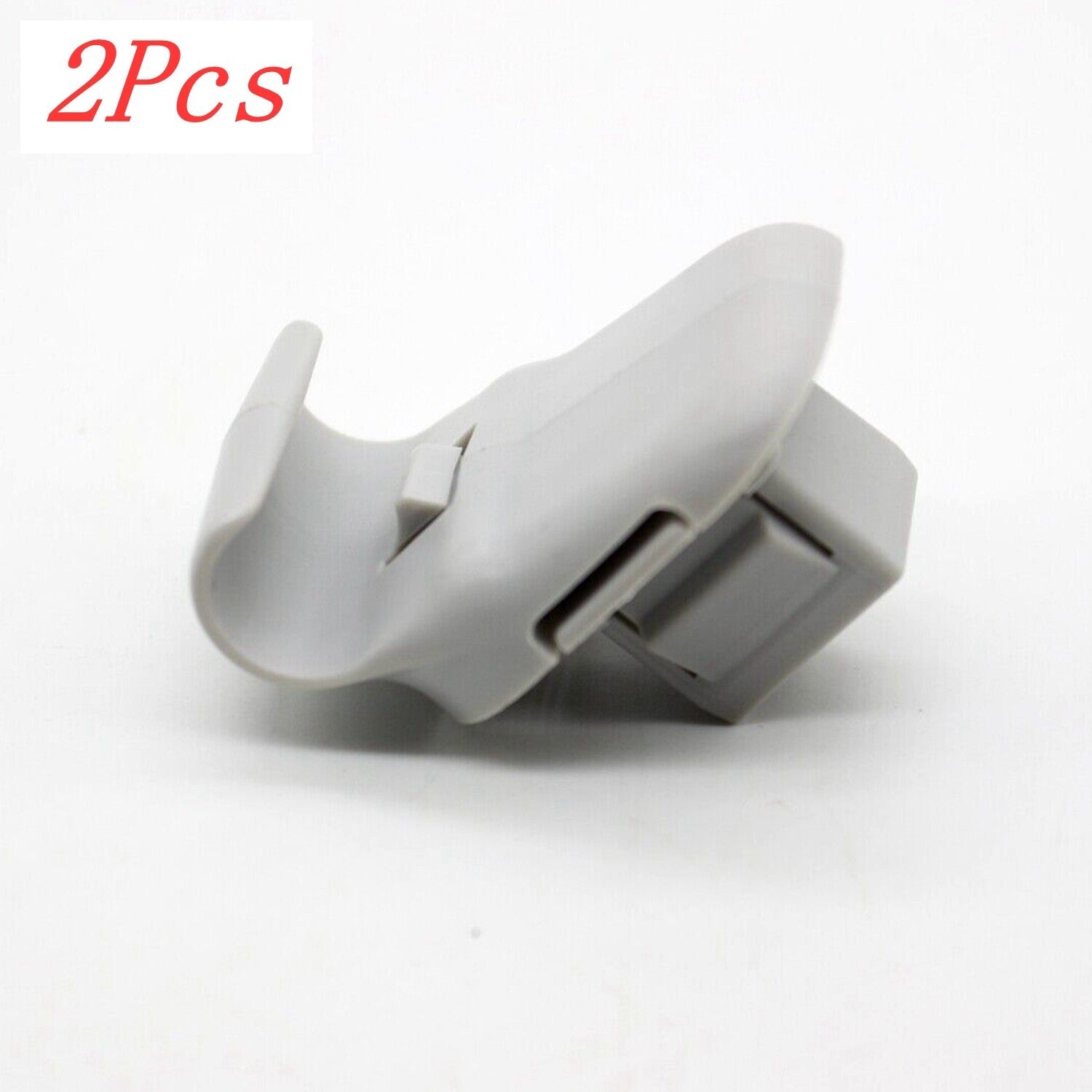 2Pcs Gray Sun Visor Clip LC6269261B77 for Mazda 3 5 6 CX-7 CX-9 RX-8