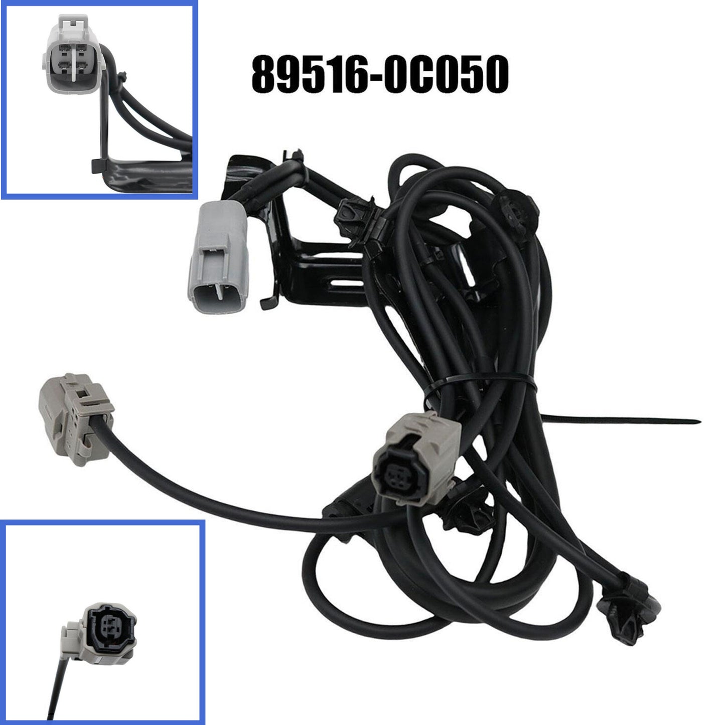 1 for Toyota Tundra Wheel Speed Sensor Harness 89516 0C050 Easy To Replace