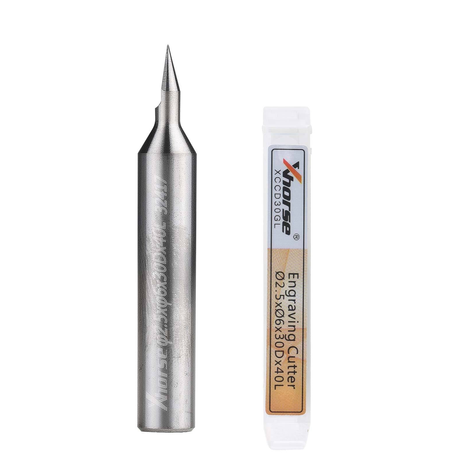 5Pcs 2.5mm Engraving Cutter XCCD30GL Work With Condor XC- for Mini Plus II