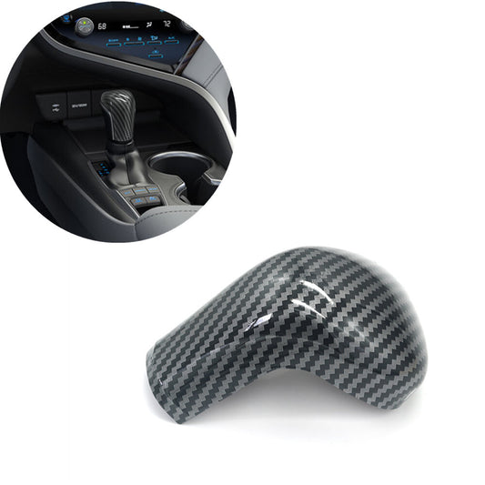 for Toyota for Camry 2018-2023 Gear Knob Cover Trim Carbon Fiber