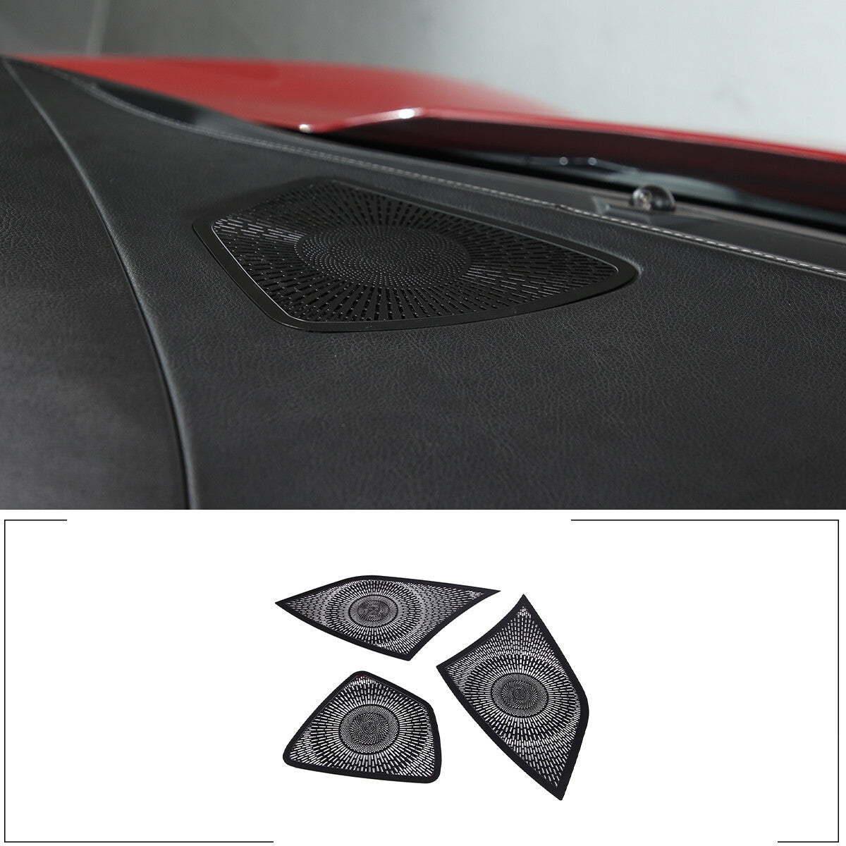 ABS glossy black taillight cover trim for Hummer H2 2003-2009