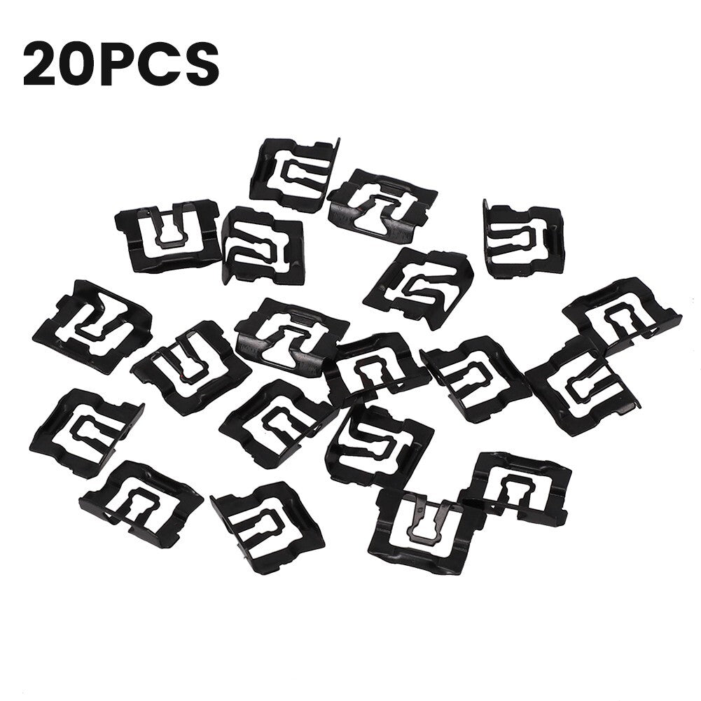 Windshield Or Rear Windo Trim Molding-Clips for Ford 64-93 (Qty-20 Clips)