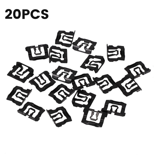 Windshield Or Rear Windo Trim Molding-Clips for Ford 64-93 (Qty-20 Clips)