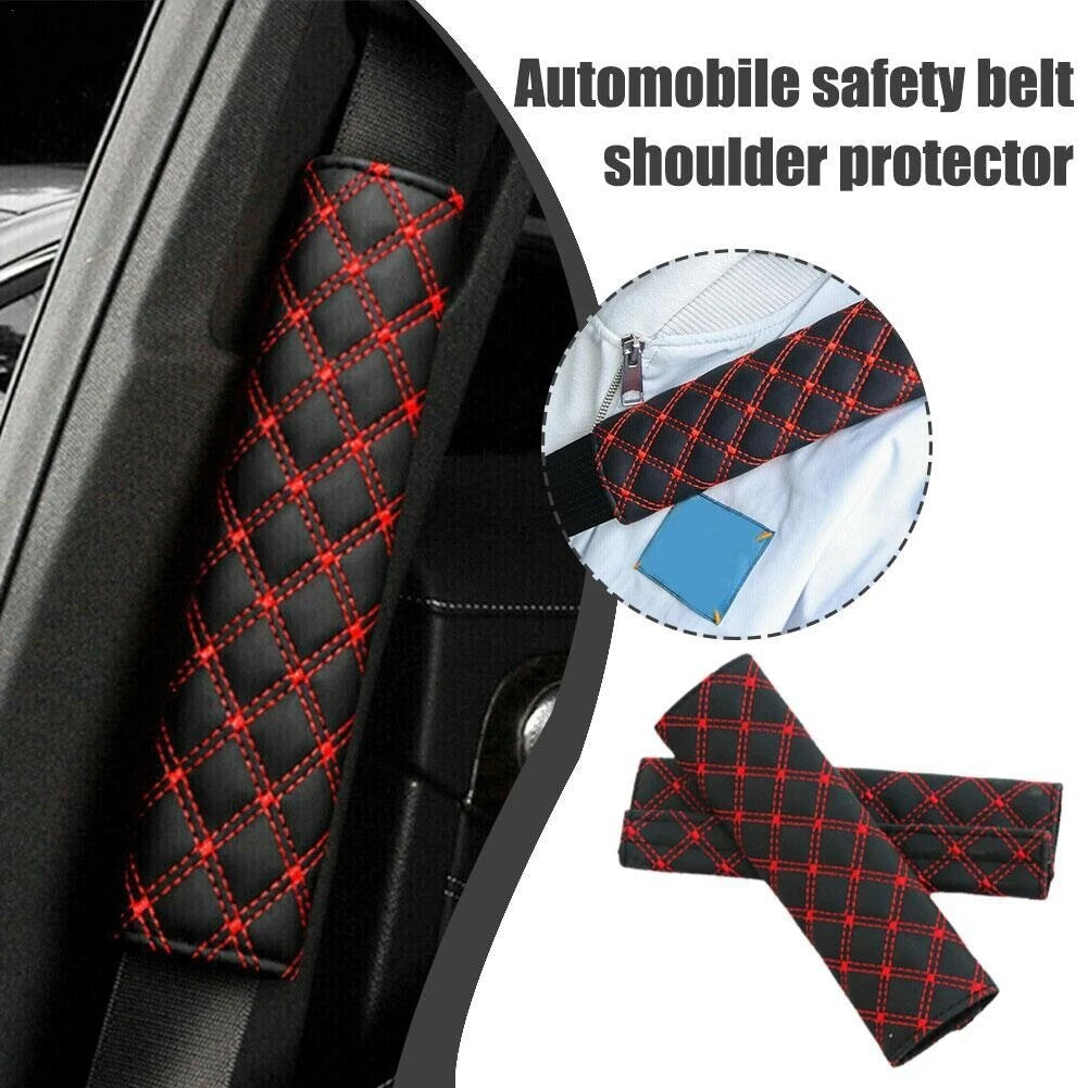 Auto for Seat Belt Cover Pads Safety Shoulder Cushion Covers Strap Pad Adults Kids