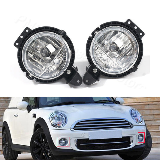 1 Pair Driving Fog Lamp Fog Light for BMW for Mini R55 R56 R57 R58 Cooper Roadster