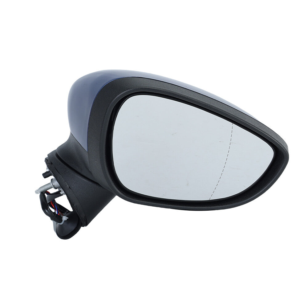 F¨¹r for Ford Fiesta MK7 2013-2017 Rechts Au?enspiegel Manuell Beheizbar Marineblau