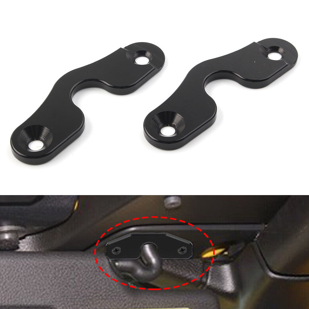 Fit for Jeep 2018-22  Newer JK JL JT Gladiator for Wrangler 2PCS HD Sun Visor Clips