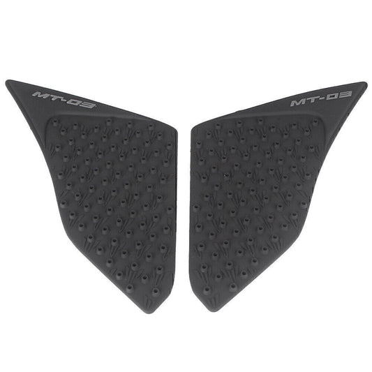 Black Tank Side Pad Traction Gas Knee Grip Stickers Fit for Yamaha MT-03 2015-20 16