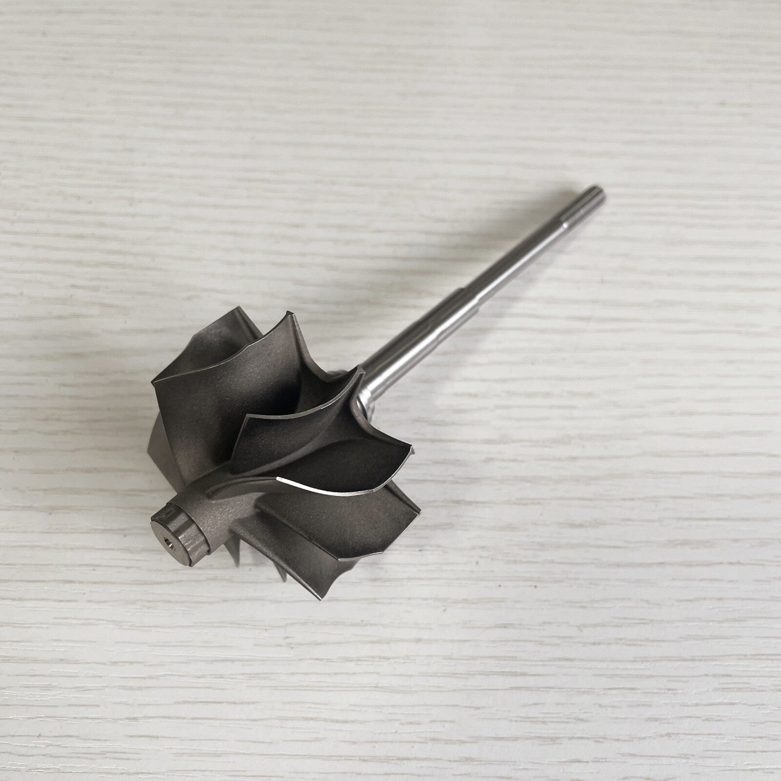 G30 Reverse 55/60 mm 5+5 Blade Ball Bearing Turbine Shaft/Turbine Wheel