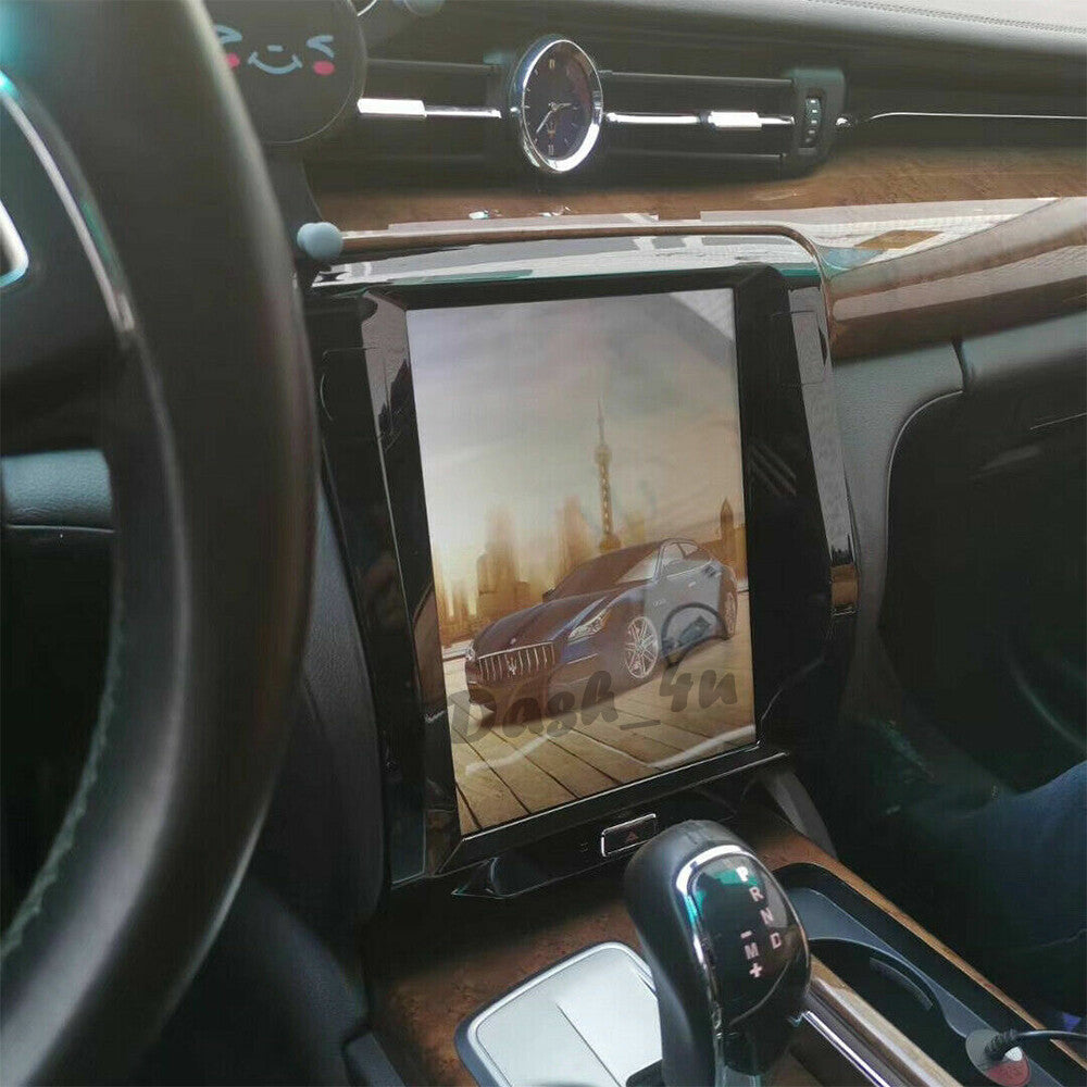 10.4 Android Radio Vertical Screen Car GPS for Maserati Quattroporte 2013-2017