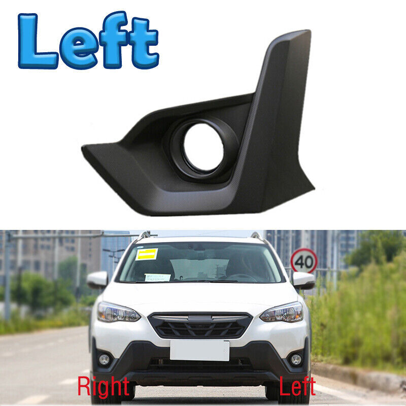 for Subaru XV Crosstrek 2021 2022 Left Front Bumper Fog Lamp Cover Grille Frame