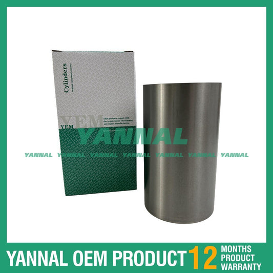 Four new 4M40 cylinder liners for Mitsubishi 307B excavators.