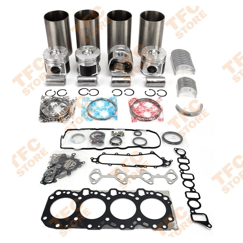 2KD 2KD-FTV Overhaul Rebuild Kit for Toyota Engine Piston Ring Gasket Bearing
