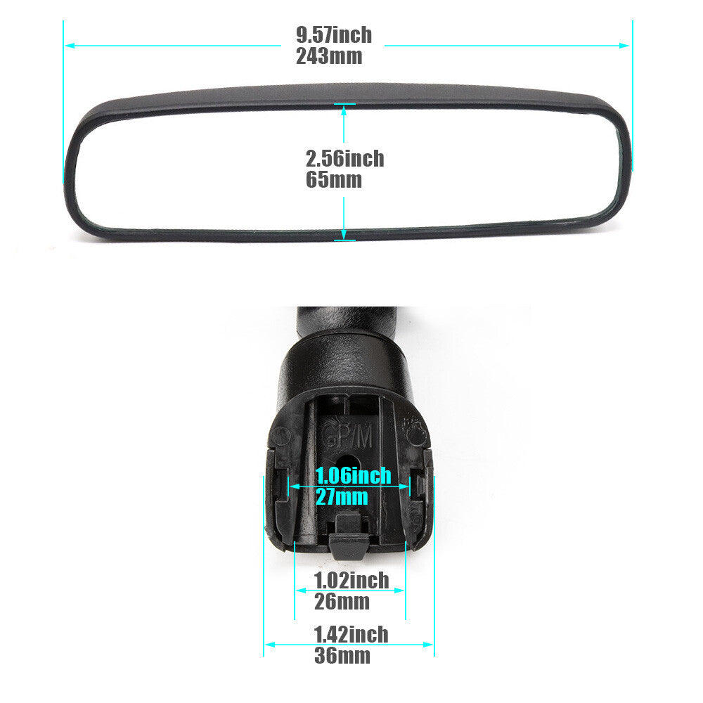 Interior rearview mirror 96321-2DR0A is suitable for Nissan Fairlady Frontier Armada Sentra