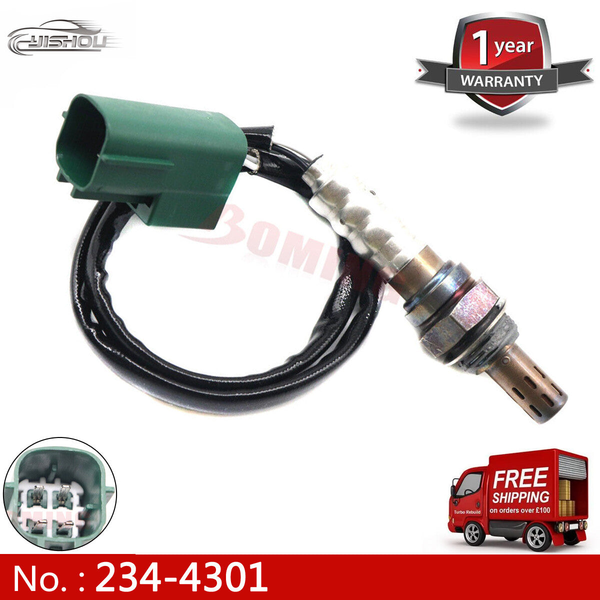 234-4301 Downstream oxygen sensor suitable for 226A1-AR210 for Nissan Quest Murano Titan (New)