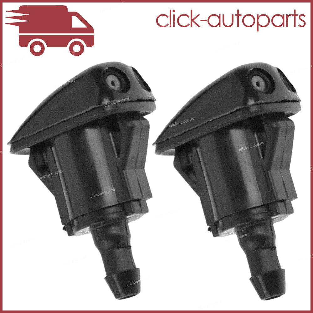 2X For 01-02 for Toyota Sequoia Front LHRH Windscreen Wiper Water Spray Nozzle Jet