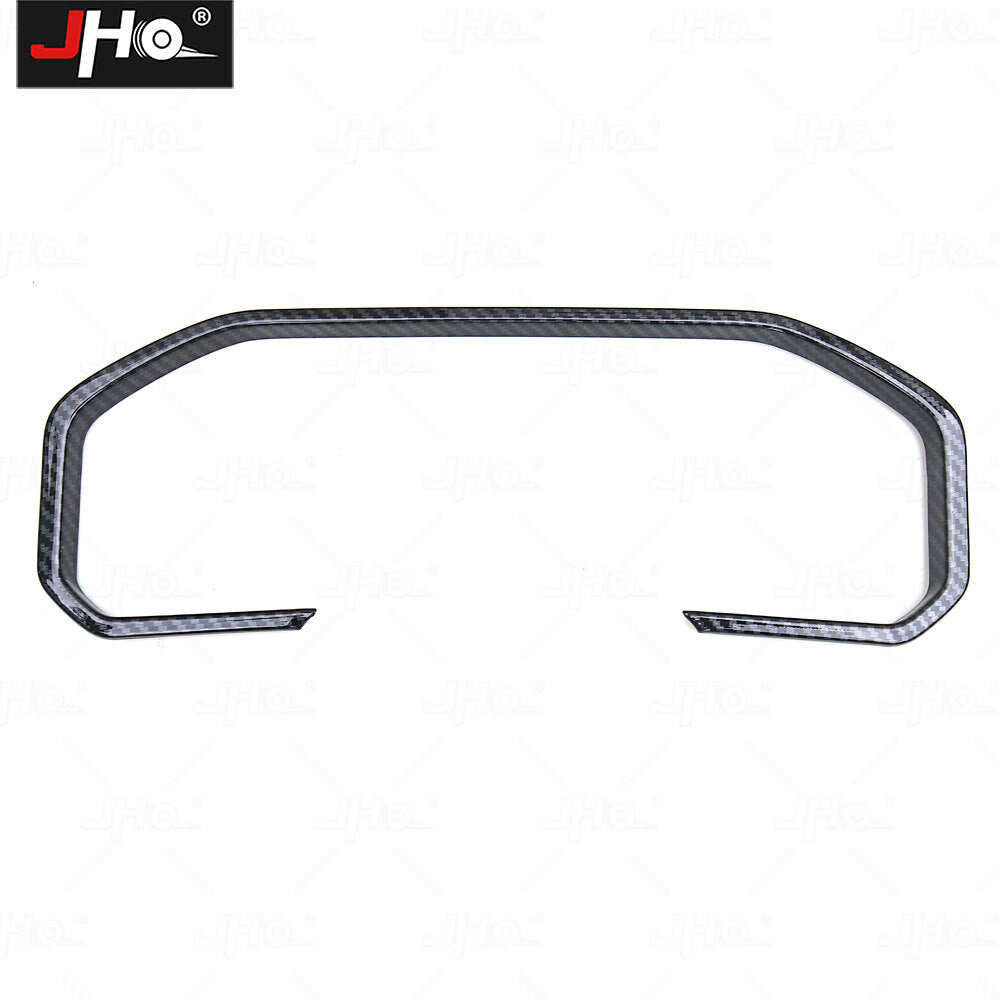 ABS Carbon Dash Instrument Gauge Decor Trim Cover For 2022+ for Chevrolet Silverado