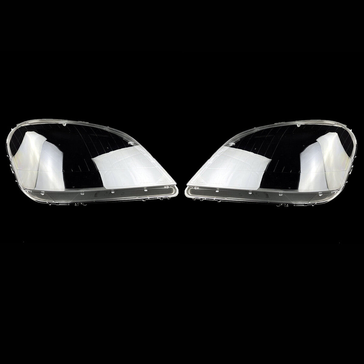 A pair of headlight lens covers for Mercedes-Benz 06-08 W164 ML350 2006-2008