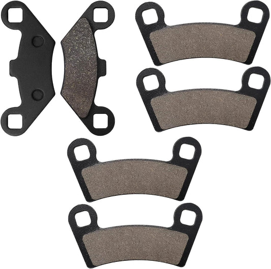 Brake Pads Front and Rear for Polaris RZR 570 2012-2015 RZR 800 2008-2014