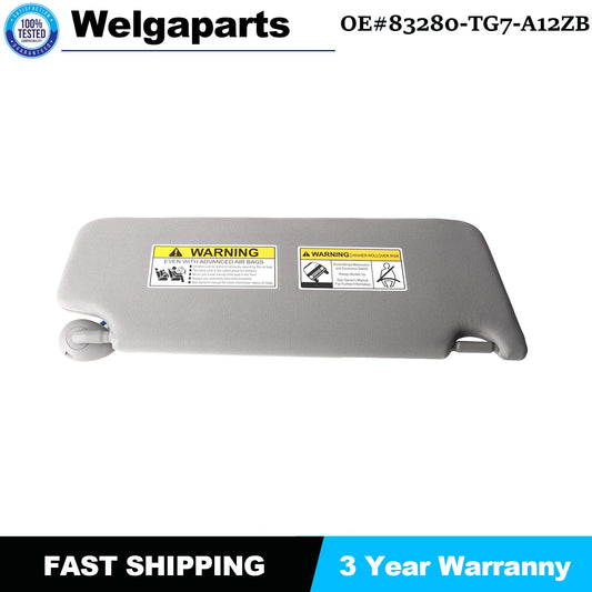 New 83280-TG7-A12ZB for Honda Pilot 16-22 Left Sun Visor Driver Line Light