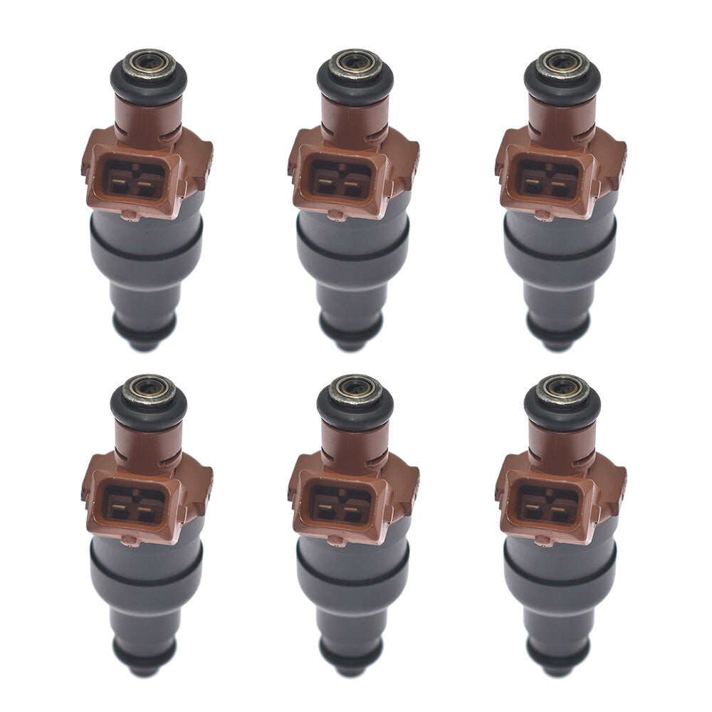 6x Fuel Injectors for Chrysler TownCountry for Dodge Caravan for Jeep Cherokee for Wrangler