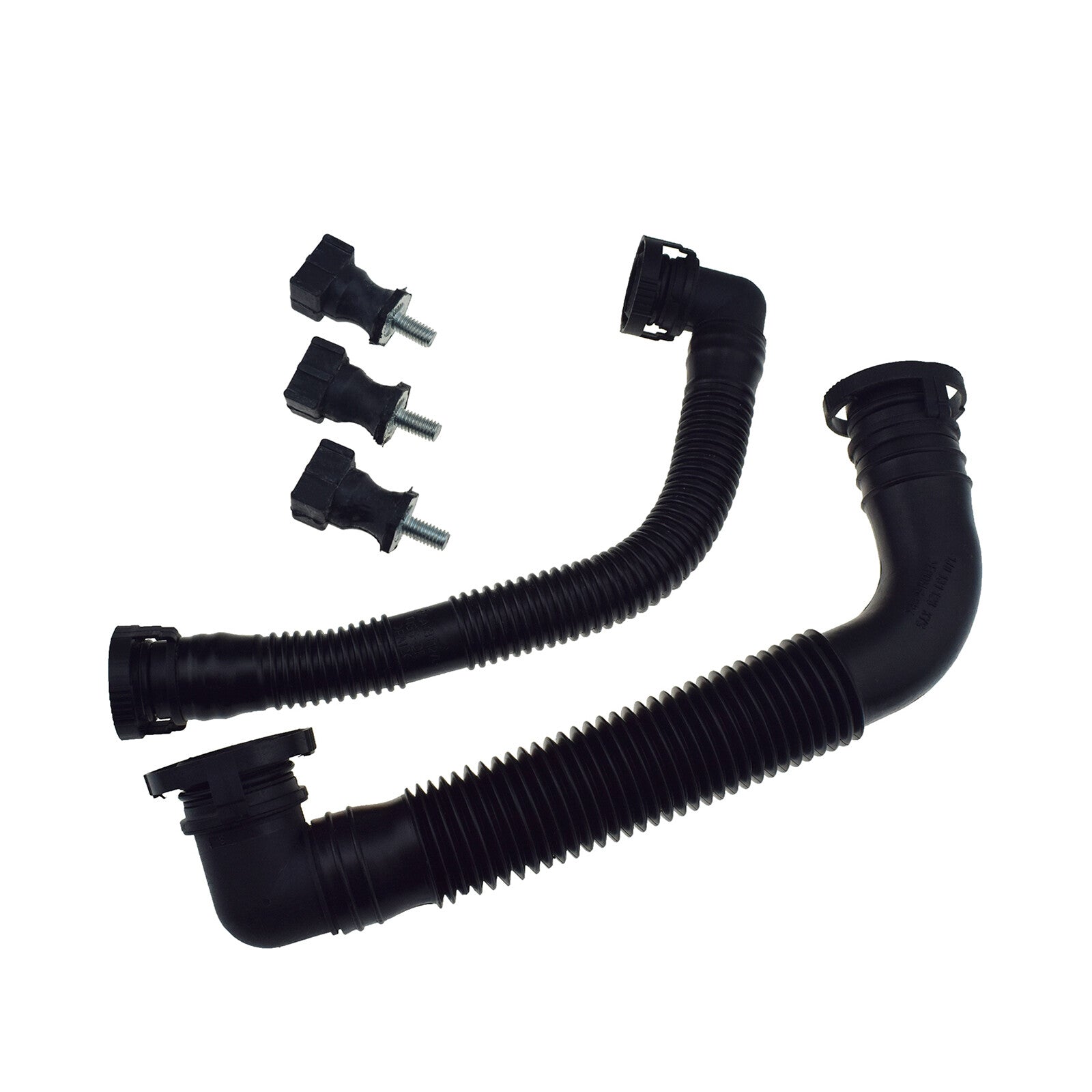Smog Secondary Air Pump Breather Hose  3Mounts for Audi A4 for VW for Passat B6 for Golf 5