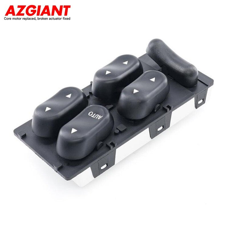 Signed front left drive side window switch for 1992-1995 for Mercury Sable vehicles.