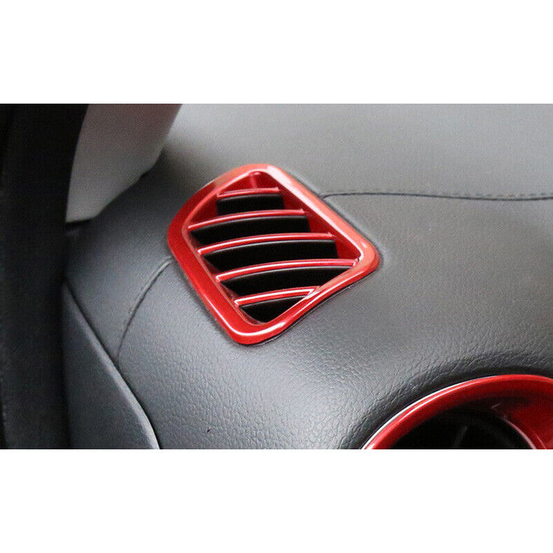 for Kia Forte/K3 2019-2021 Red Interior Dashboard LR upper Air Outlet Vent Trim