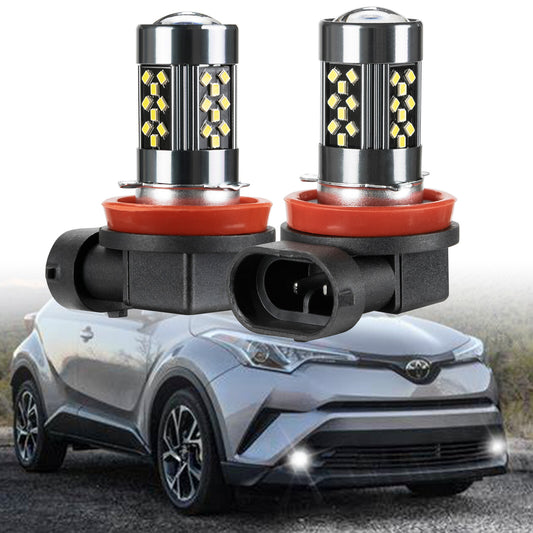 LED Fog Lamp Bulbs Front Fog Lights for Toyota RAV4 RAV 4 2006-2021 for Land Cruiser