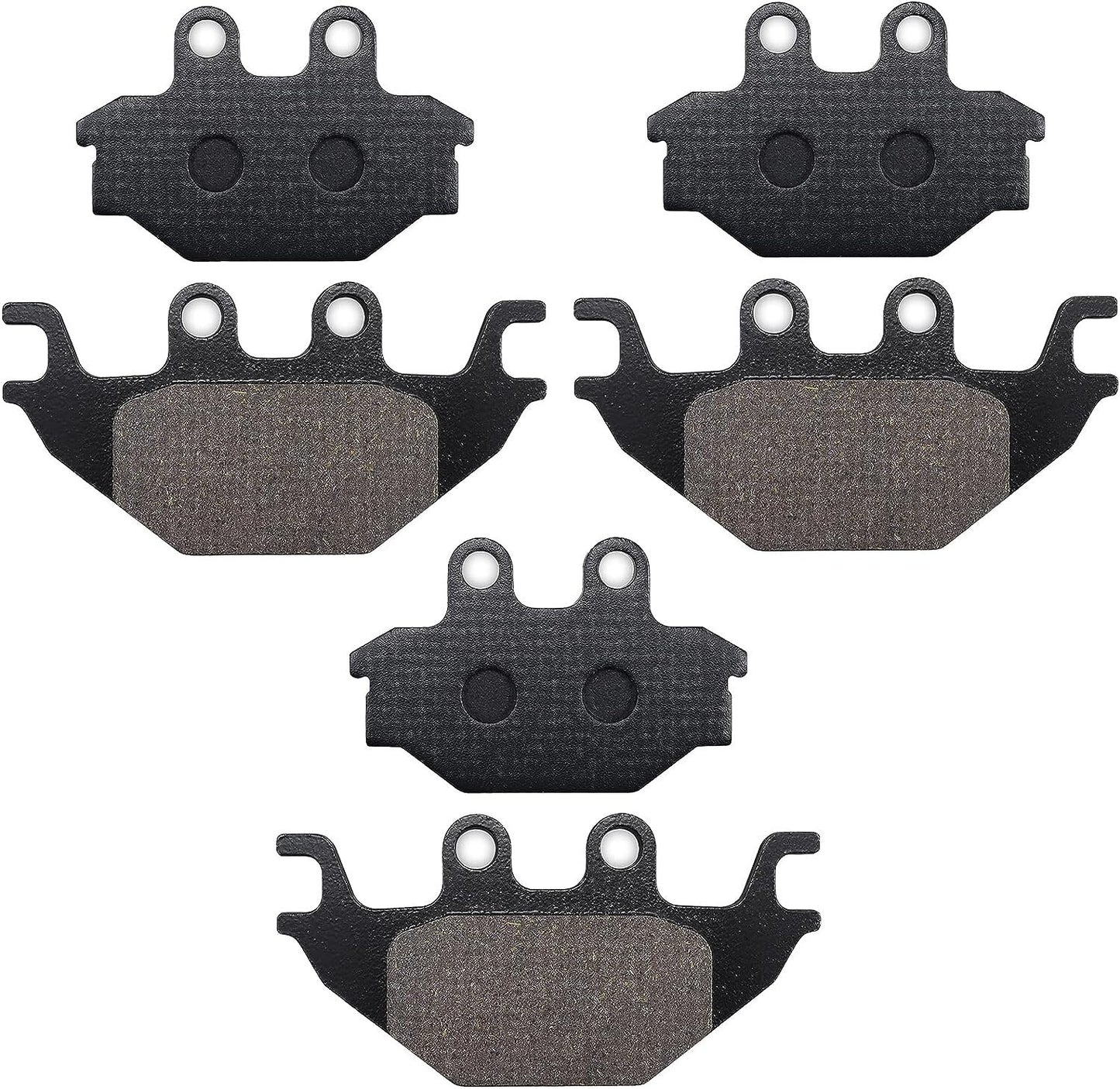 Front and Rear Semi-Metallic Brake Pads for CAN AM CAN-AM DS250 for DS 250 2007-2014