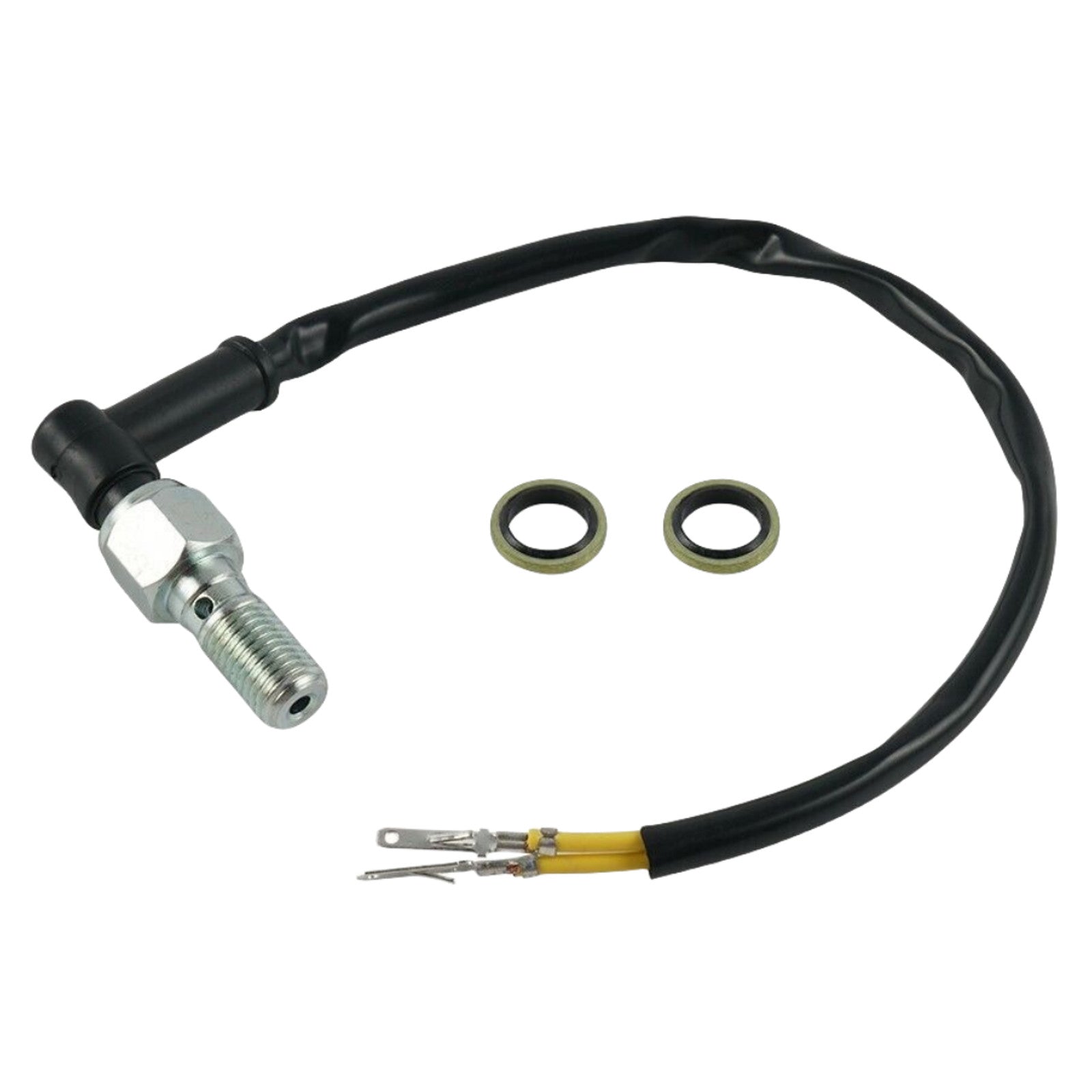 Black Hydraulic Brake Switch Cable Line Parts for Most Kinds of Motorcycles