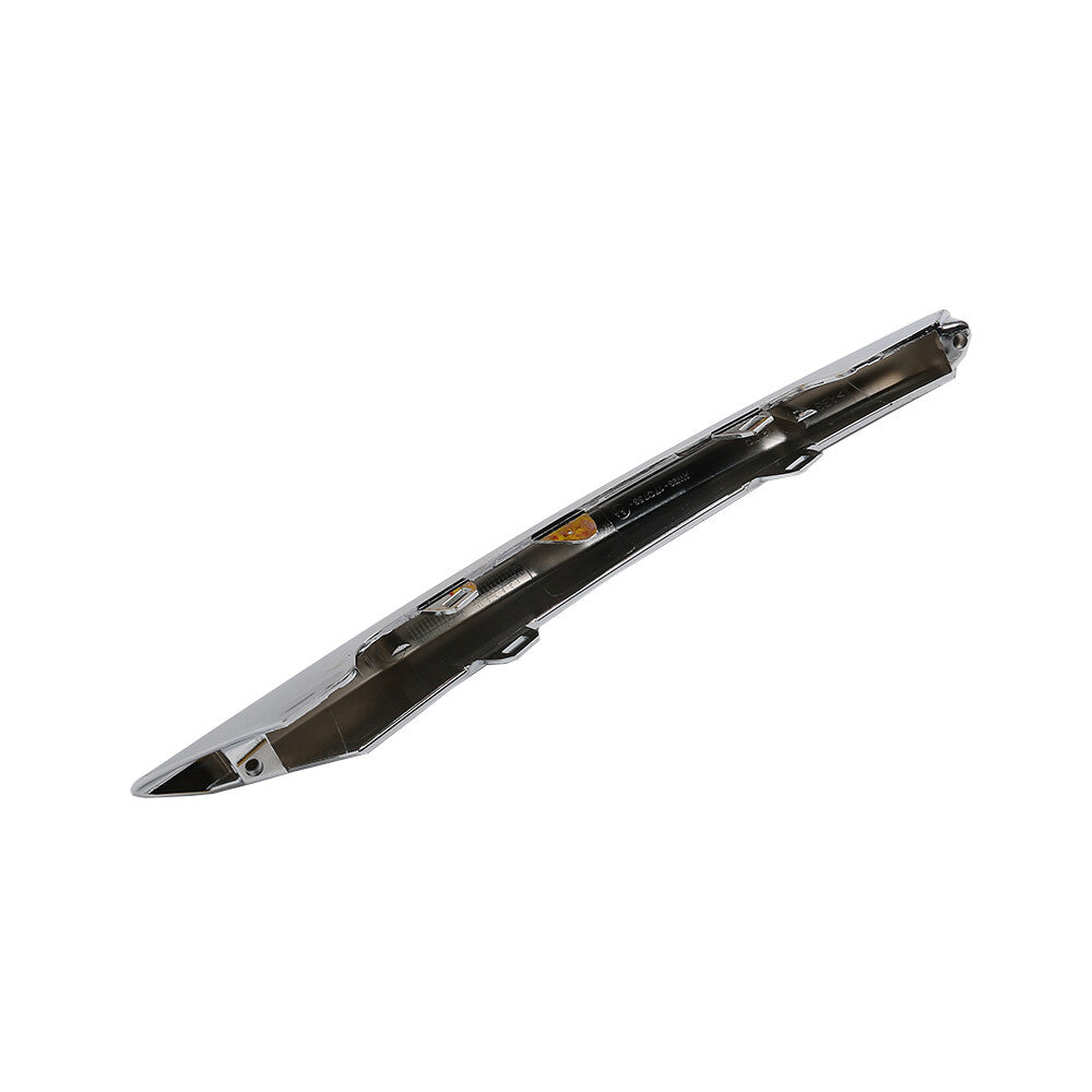 Left Driver Side Front Bumper Molding Trim Chrome Plastic For XJ 2010-2015