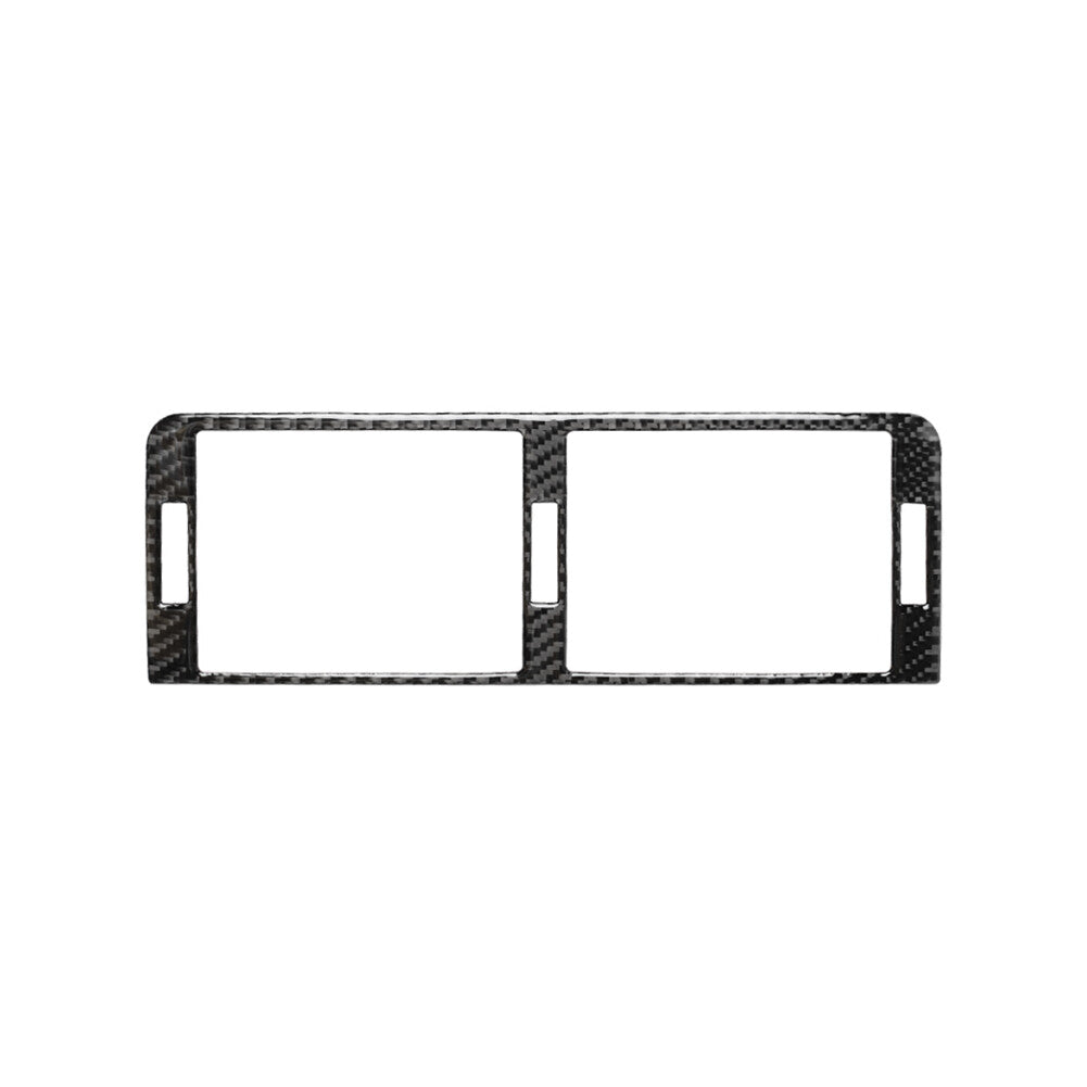 Carbon fiber central ventilation outlet cover trim for BMW 3 Series E46 1998-05