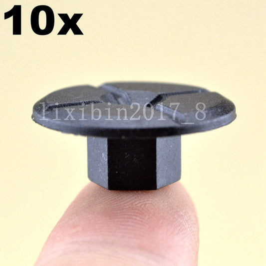 10pcs Plastic Nut Self Threading 4.2 mm OE 2019900050 for Mercedes W201 for BMW