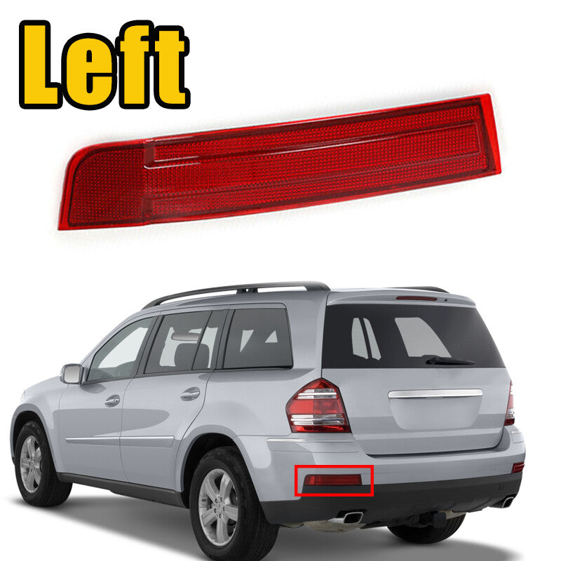 Left for Mercedes Benz GL320 GL450 2007-2009 Drive Rear Bumper Reflector Light